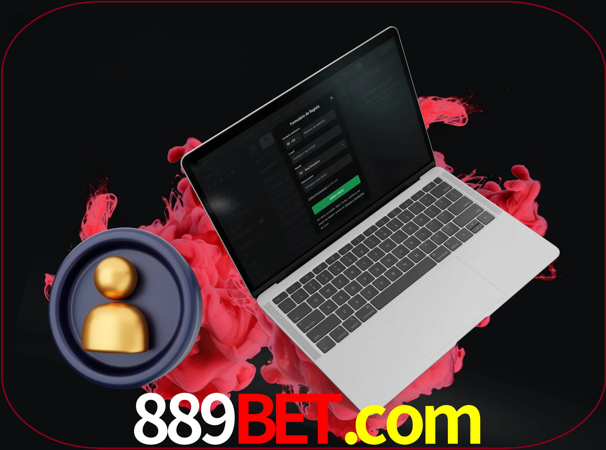 No cabeçalho do site 889bet, clique no botão que o levará a um formulário especial onde terá de introduzir as suas informações actuais.